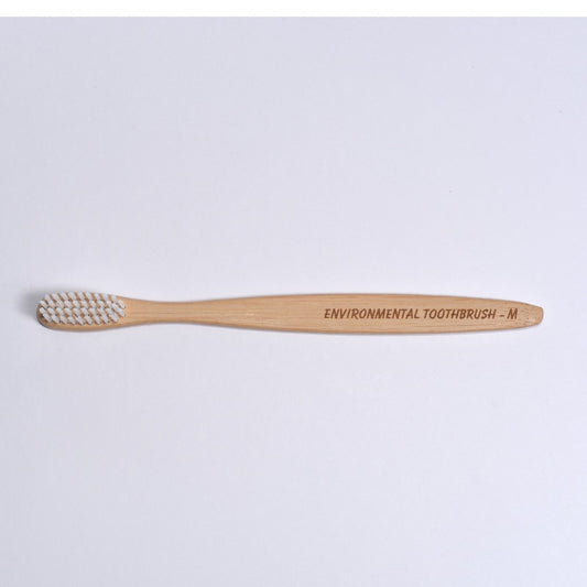 Bamboo toothbrush for adults