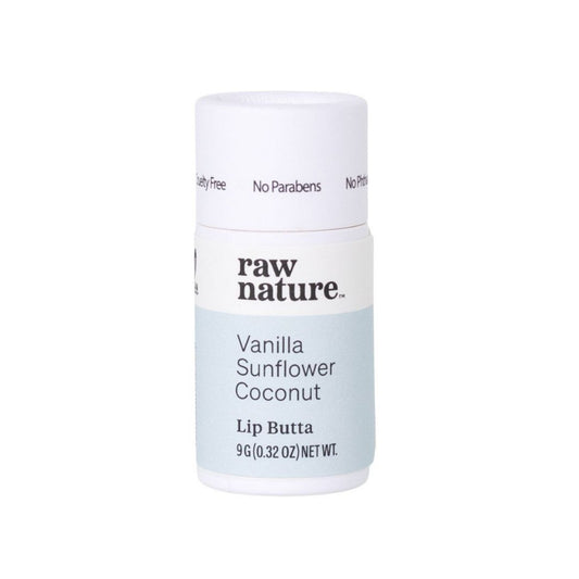 Raw Nature Natural Lip Butta 9g - Vanilla - Naturally Fabulous