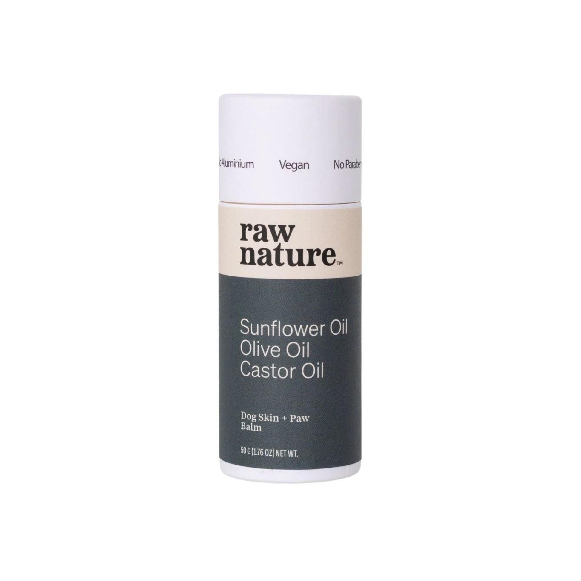 Raw Nature Dog Skin + Paw Balm 50g - Sunflower | Olive Oil | Castor Oil - Naturally Fabulous