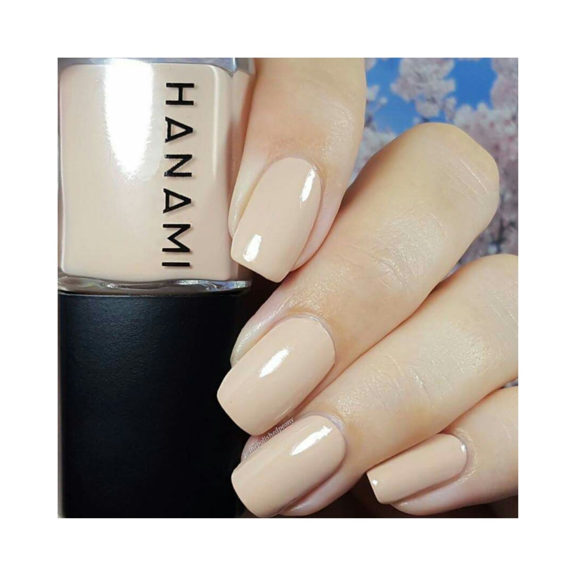 Hanami Non-Toxic Nail Polish 15ml - Soft Delay - Naturally Fabulous