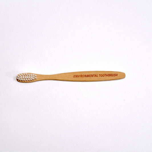 Small bamboo toothbrush for children