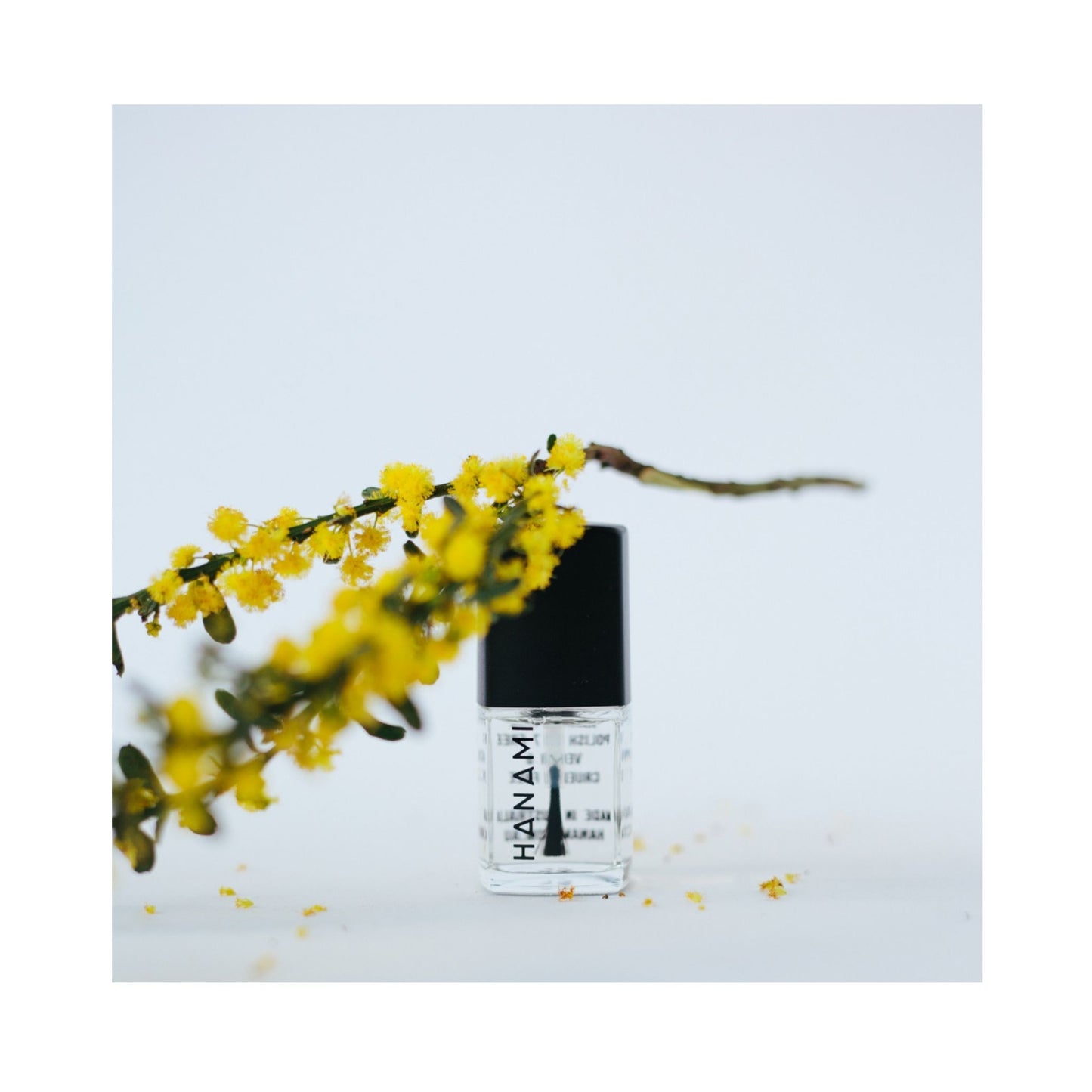 Hanami Non-Toxic Nail Polish 15ml - Top & Base Coat - Naturally Fabulous