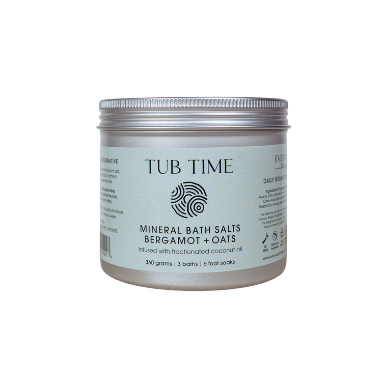 Everyday Things Tub Time Mineral Salts - Bergamot + Oats