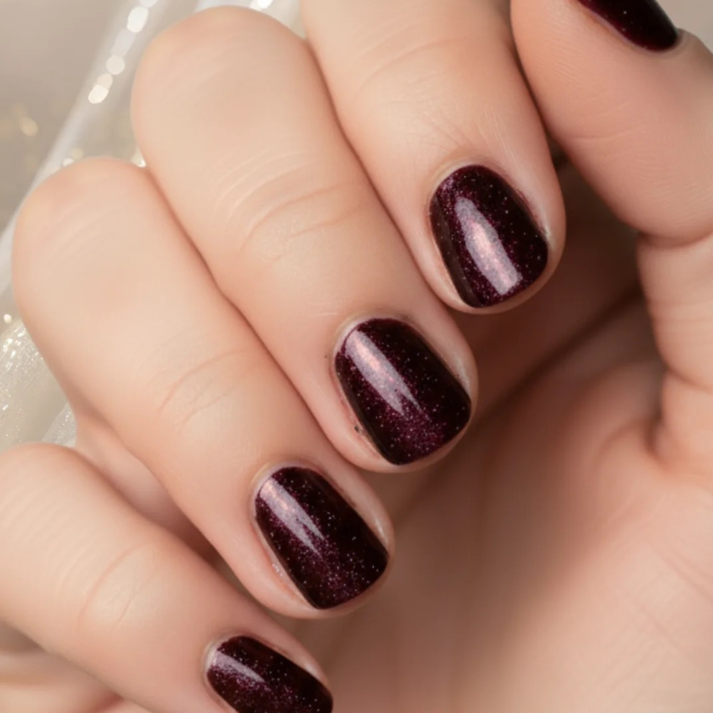 Hanami Non-Toxic Nail Polish 15ml - Merry Merlot