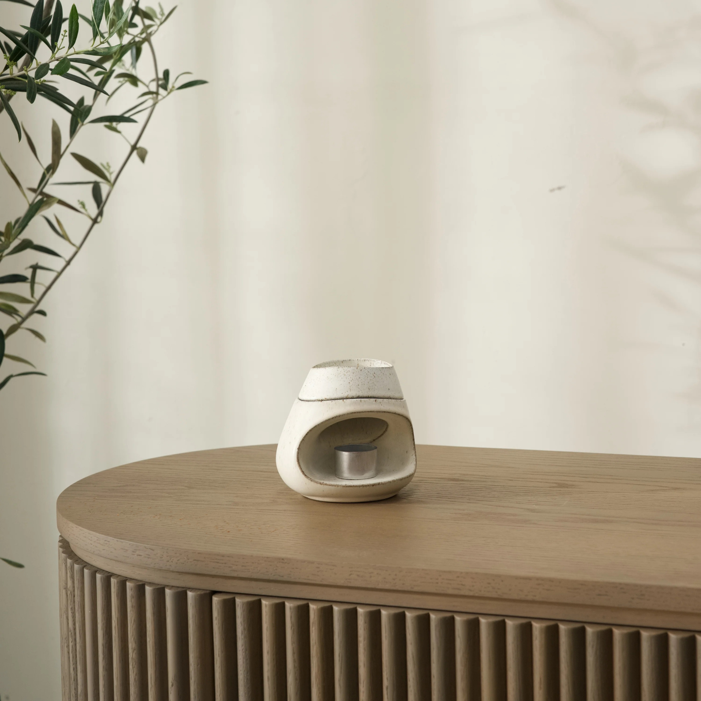 Ceramic Wax Oil Burner - Naturally Fabulous