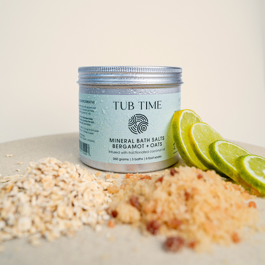 Everyday Things Tub Time Mineral Salts - Bergamot + Oats