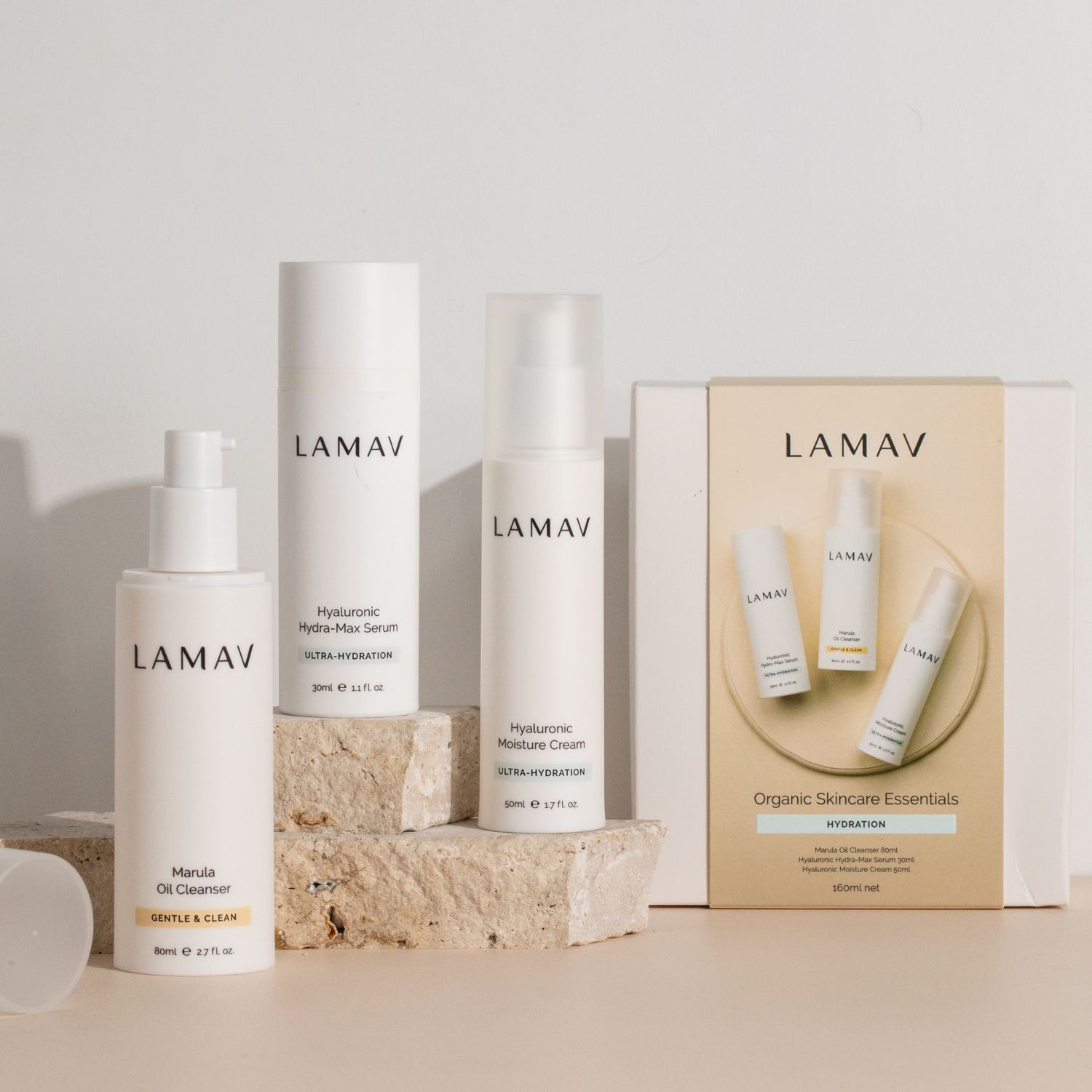 LAMAV Skincare Essential Value Pack | Hydration - Naturally Fabulous