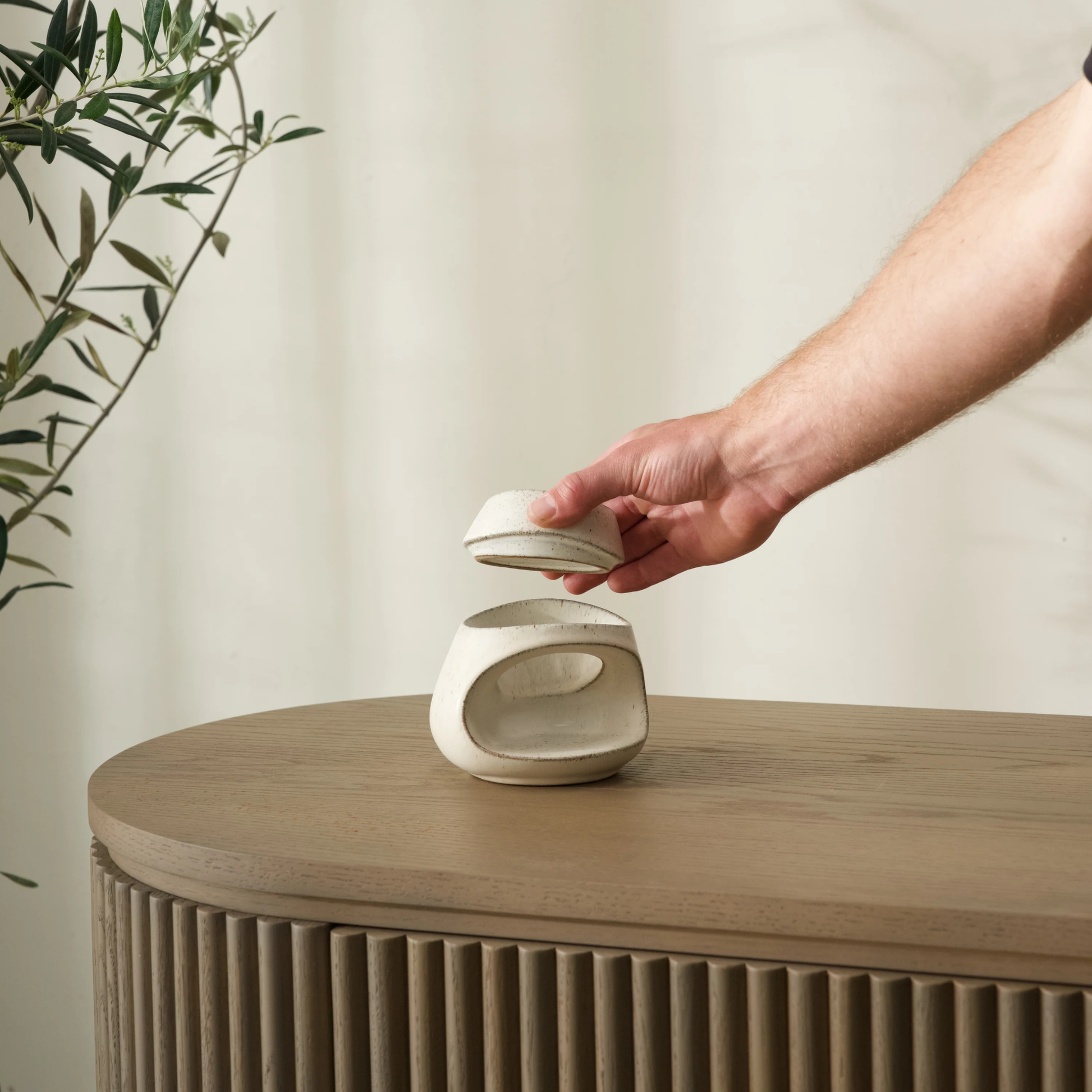 Ceramic Wax Oil Burner - Naturally Fabulous
