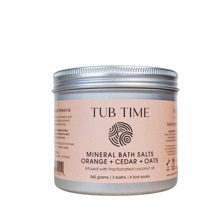 Everyday Things Tub Time Mineral Salts - Orange + Cedar + Oats
