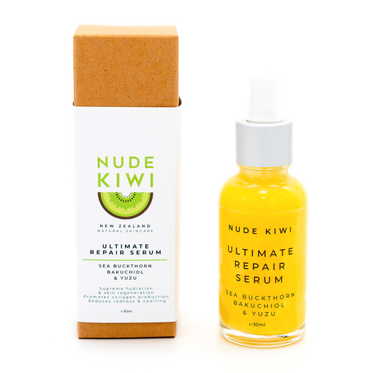 Nude Kiwi Ultimate Repair Serum 30ml - Sea Buckthorn | Bakuchiol | Yuzu