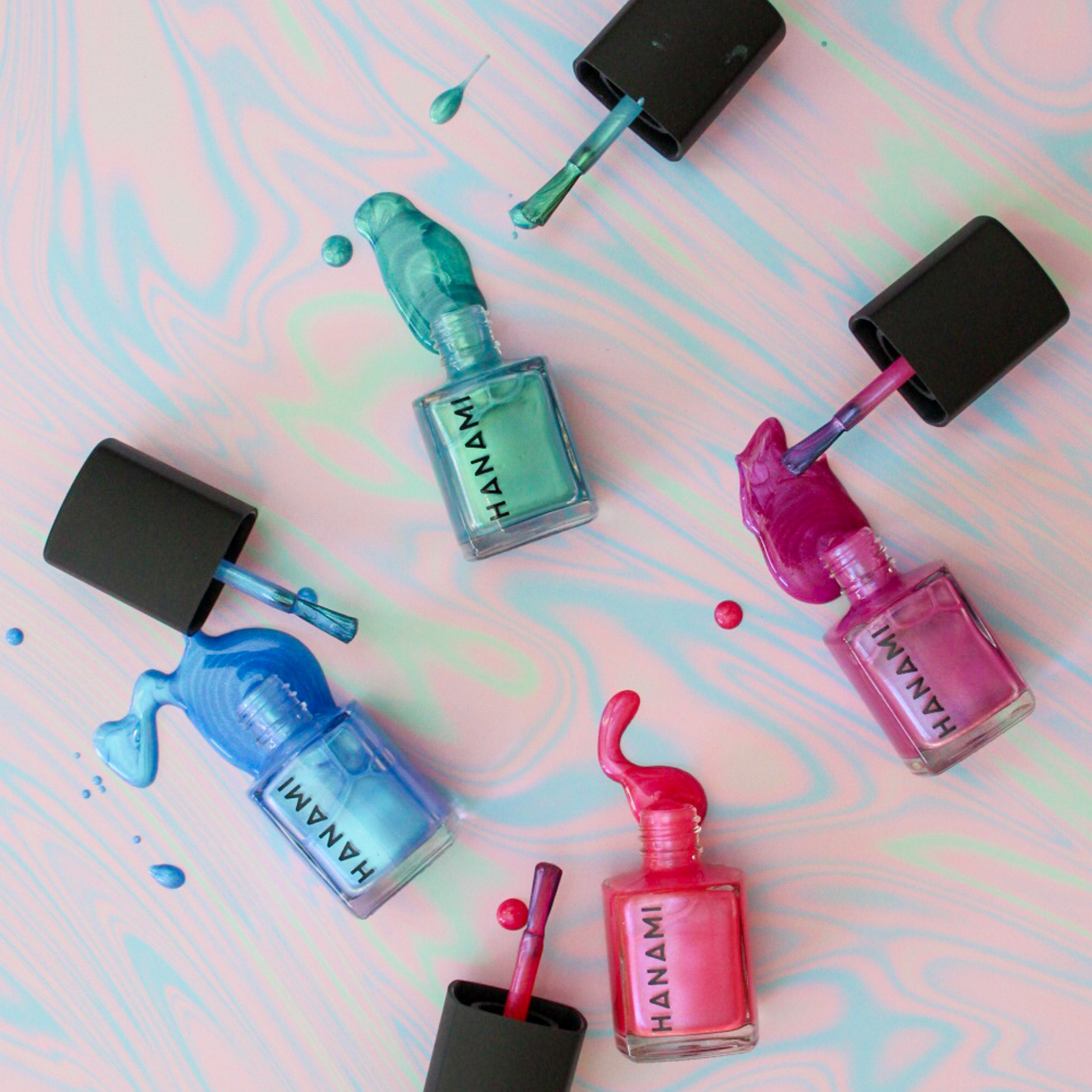 Hanami Nail Polish Mini Gift Pack - Frosted - Naturally Fabulous