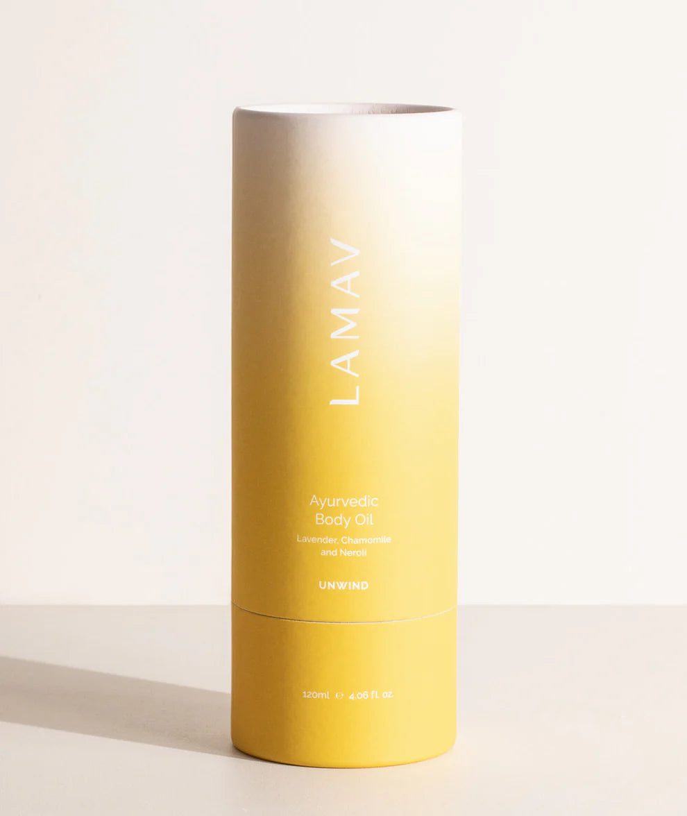 LAMAV Ayurvedic Body Oil | UNWIND | 120ml