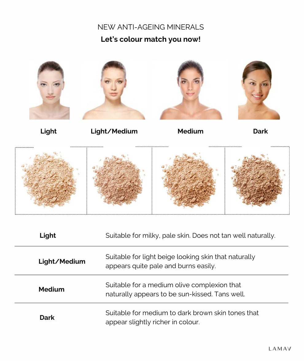 LAMAV Mineral Foundation SPF15+ | 8g