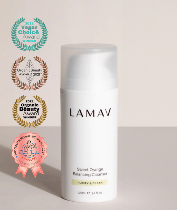 LAMAV Sweet Orange Balancing Cleanser | 100ml - Naturally Fabulous