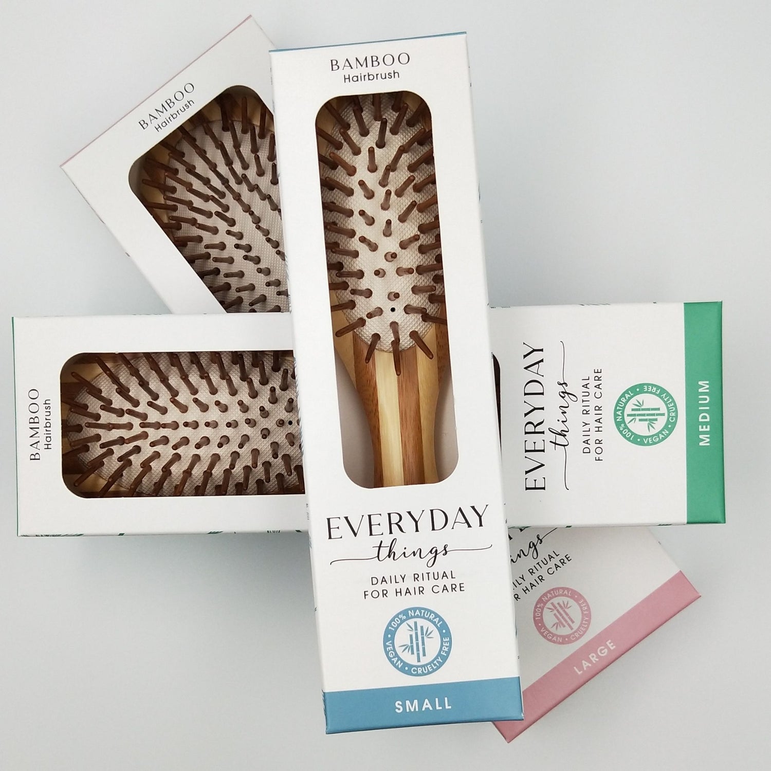 Everyday Things bamboo hairbrush NZ