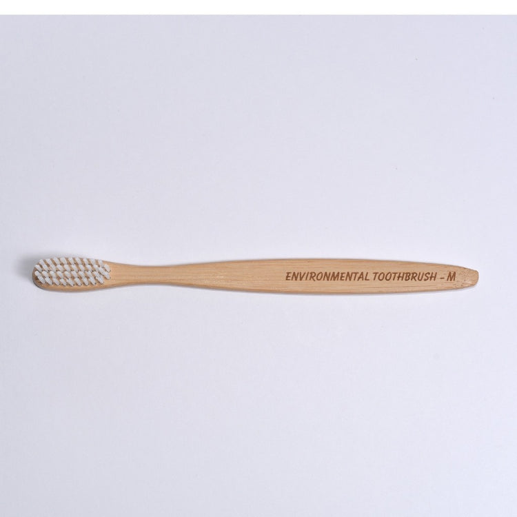 Bamboo toothbrush for adults