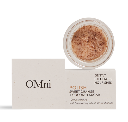 OMni Polish 8g - Sweet Orange + Coconut Sugar - Naturally Fabulous
