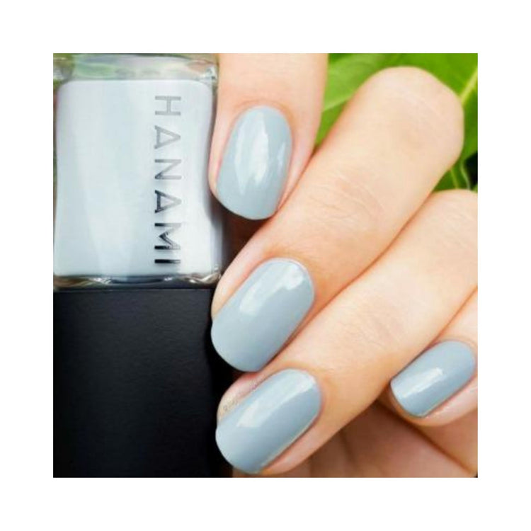 Hanami Non-Toxic Plant Nail Polish 15ml - Pale Grey Eyes