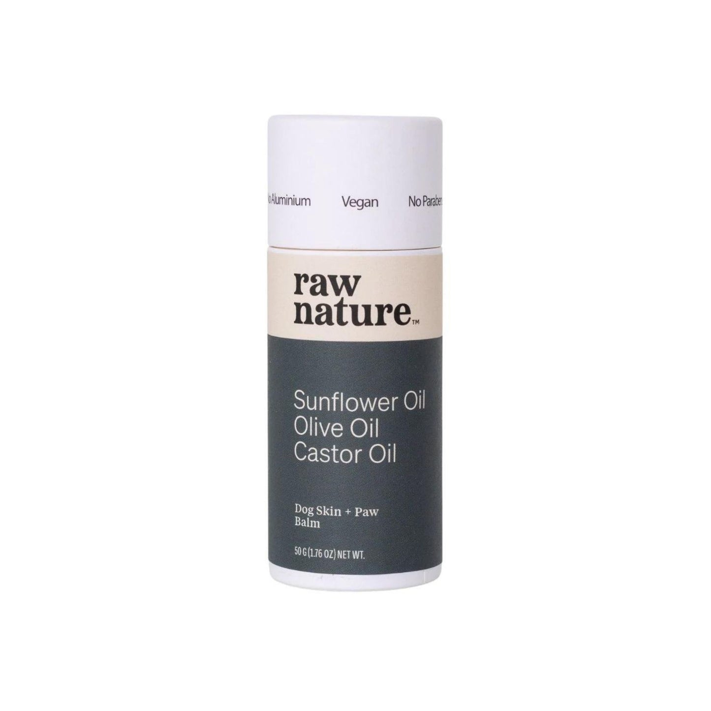 Raw Nature Dog Skin + Paw Balm 50g - Sunflower | Olive Oil | Castor Oil