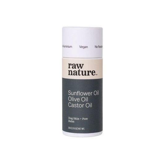 Raw Nature Dog Skin + Paw Balm 50g - Sunflower | Olive Oil | Castor Oil